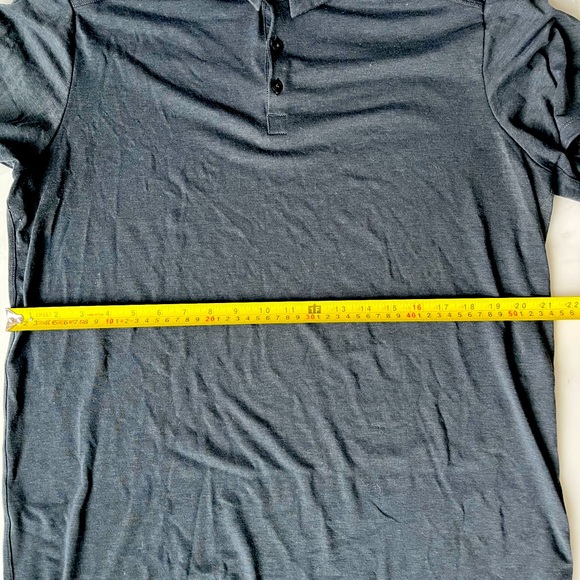 MEC All Day Essentials Polo Tee - Men's in large, light black - Picture 6 of 6